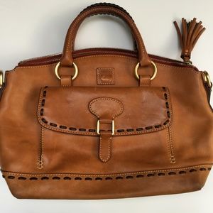 Brown Leather Dooney & Bourke Purse